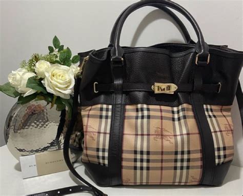 bolsa burberry usada